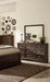 Homelegance - Cardano Dresser with Mirror in Driftwood Charcoal - 1689-6 - GreatFurnitureDeal
