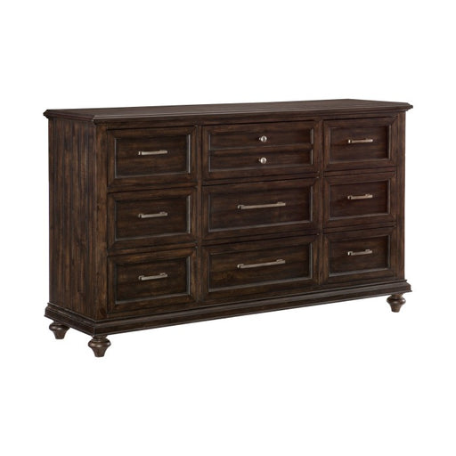Homelegance - Cardano Dresser in Driftwood Charcoal - 1689-5 - GreatFurnitureDeal