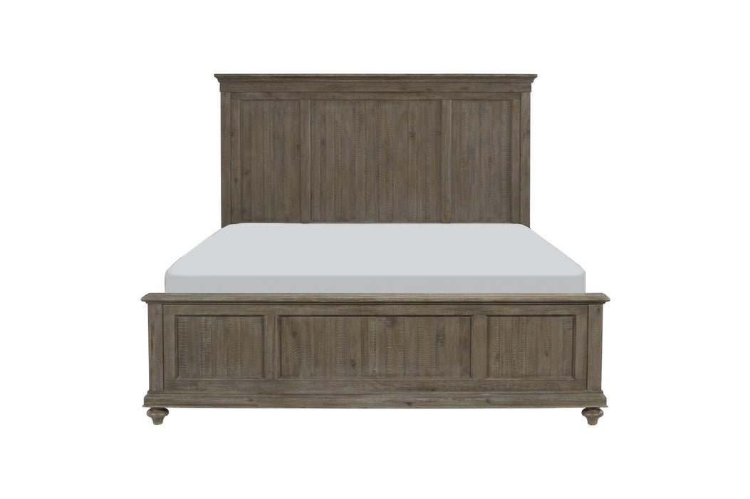 Homelegance - Cardano Queen Bed in light brown - 1689BR-1*