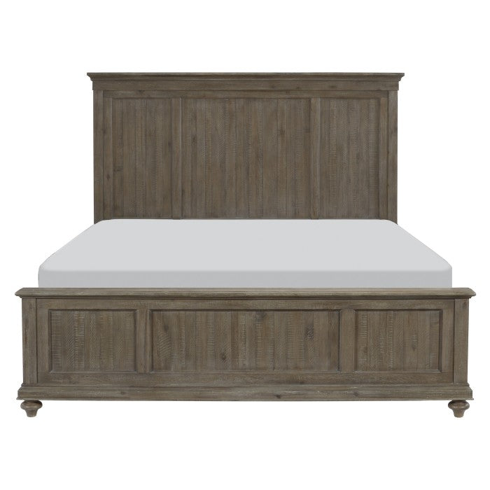 Homelegance - Cardano Eastern King Bed in light brown - 1689BRK-1EK* - GreatFurnitureDeal