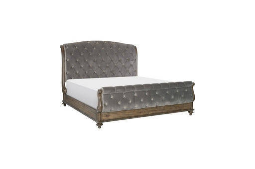 Homelegance - Rachelle California King Bed in Gray - 1693K-1CK* - GreatFurnitureDeal