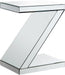 Meridian Furniture - Zee End Table in Mirrored - 226-E - GreatFurnitureDeal