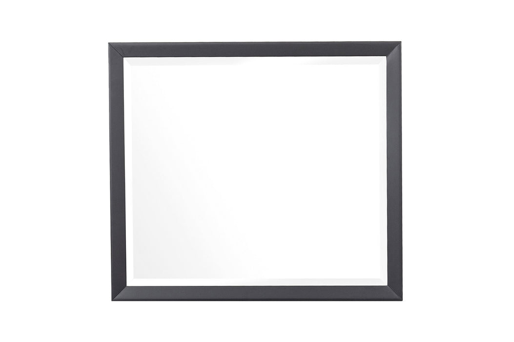 Homelegance - Raku Dresser with Mirror in Gray and Black - 1711-6