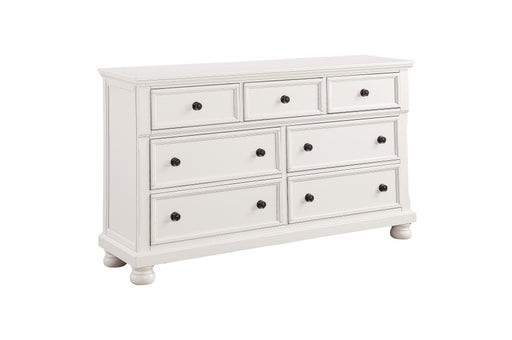 Homelegance - Laurelin Dresser, Hidden Drawer in White - 1714W-5 - GreatFurnitureDeal