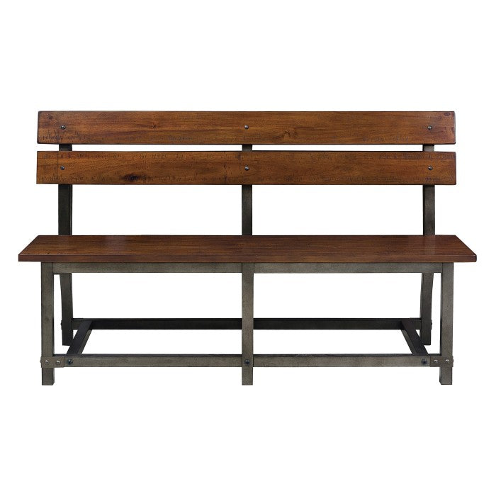 Homelegance - Holverson Bench with Back - 1715-BH