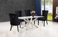 Meridian Furniture - Nikki Dining Chair in Black (Set Of 2) - 740Black-C - GreatFurnitureDeal