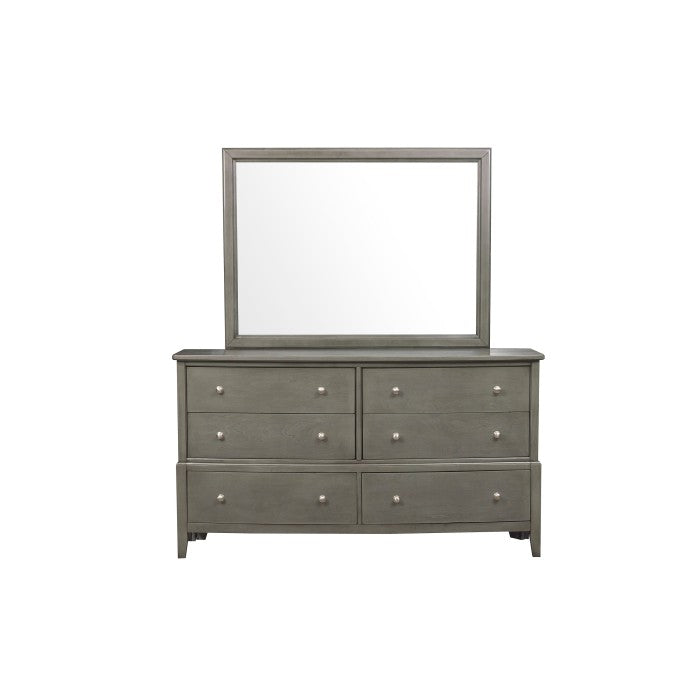 Homelegance - Cotterill Gray Dresser and Mirror Set - 1730GY-5-6