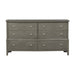 Homelegance - Cotterill Gray Dresser - 1730GY-5 - GreatFurnitureDeal