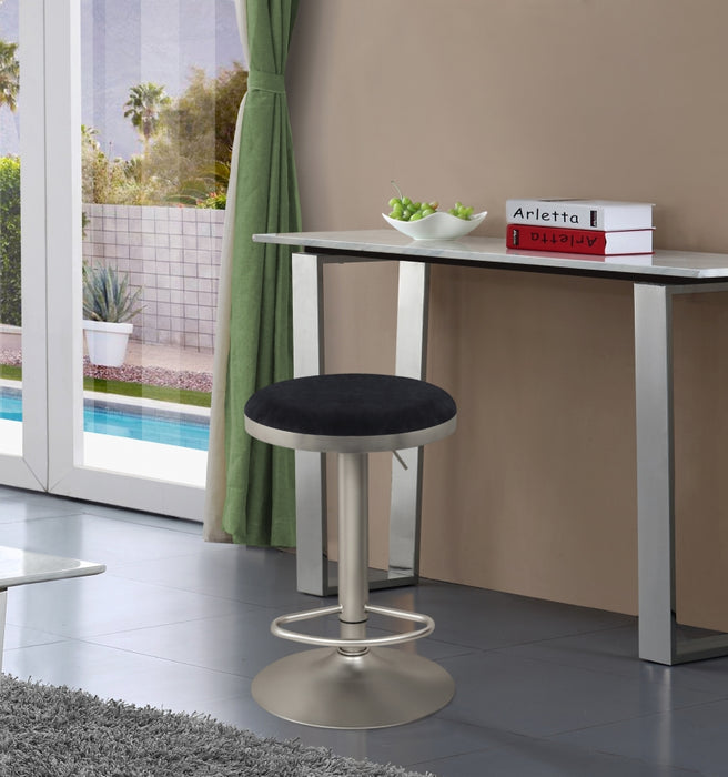 Meridian Furniture - Brody Adjustable Stool Set of 2 in Black - 956Black-C