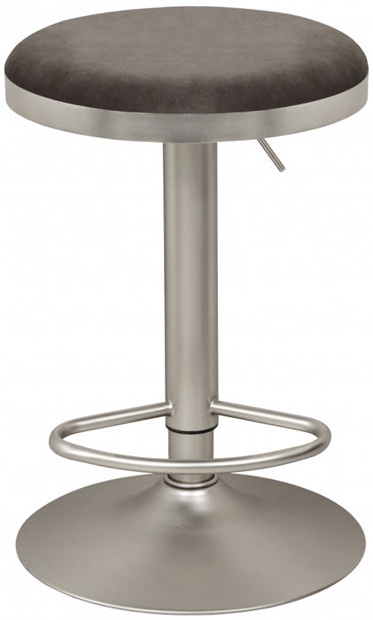 Meridian Furniture - Brody Adjustable Stool Set of 2 in Grey - 956Grey-C