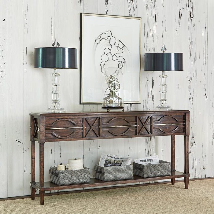 Ambella Home Collection - Spindle Console - Walnut - 17554-850-001