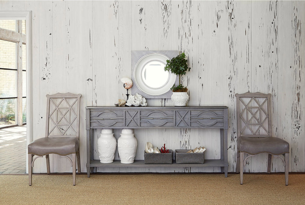 Ambella Home Collection - Spindle Console - Weathered Grey - 17554-850-002