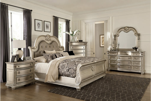 Homelegance - Cavalier 5 Piece Queen Bedroom Set - 1757SV-1-5SET - GreatFurnitureDeal