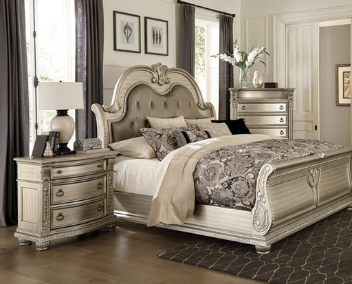 Homelegance - Cavalier 3 Piece Queen Bedroom Set - 1757SV-1-3SET - GreatFurnitureDeal