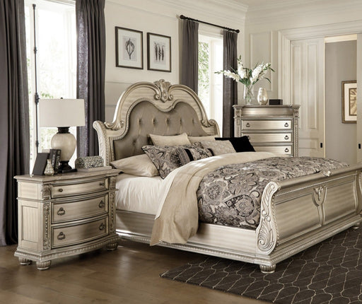 Homelegance - Cavalier 3 Piece California King Bedroom Set - 1757SVK-1CK-3SET - GreatFurnitureDeal