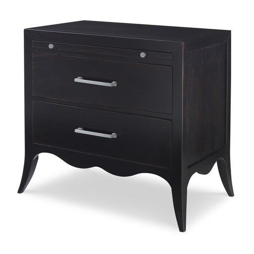 Ambella Home Collection - Beatrix Nightstand (Large) - Hand Rubbed Raven - 17591-830-026