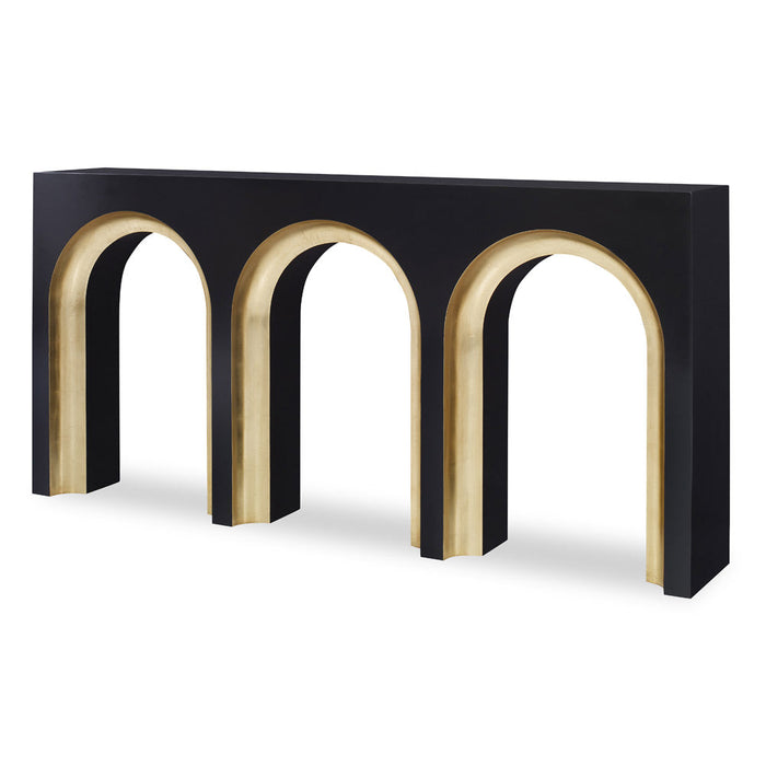Ambella Home Collection - Colosseum Console Table in Gold - 17601-850-001