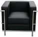 J&M Furniture - Cour Italian Leather 2 Piece Sofa Set - 176551-S-BK-2SET