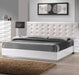 J&M Furniture - Verona White Lacquer Eastern King Platform Bed - 17688-K
