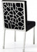 Meridian Furniture - Opal Velvet Dining Chair in Black (Set Of 2) - 736Black-C - GreatFurnitureDeal