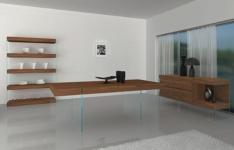 J&M Furniture - Elm Walnut Matte Buffet - 18031 - GreatFurnitureDeal
