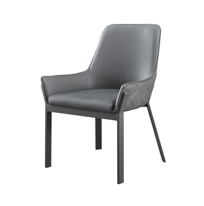 J&M Furniture - MC Venice Dining Chair Dark Grey (Set of 2) - 17797-DG - GreatFurnitureDeal