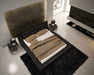 J&M Furniture - Wave Black Queen Platform Bed - 17836-Q