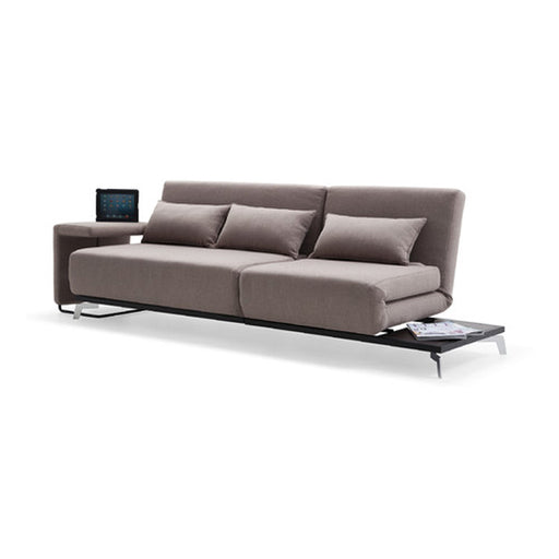 J&M Furniture - Premium Sofa Bed JH033 in Beige Fabric - 17850-SB - GreatFurnitureDeal