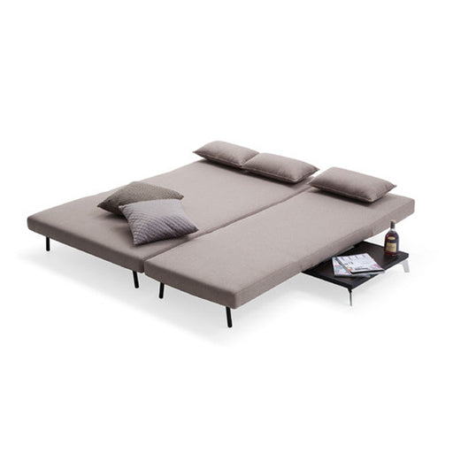 J&M Furniture - Premium Sofa Bed JH033 in Beige Fabric - 17850-SB - GreatFurnitureDeal
