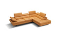 J&M Furniture - A761 Italian Leather Sectional Freesia In Right Hand Facing - 178555-RHFC - GreatFurnitureDeal