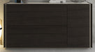 J&M Furniture - Porto Natural Light Grey Lacquer 5 Piece Eastern King Platform Bedroom Set - 17867-K-5SET - GreatFurnitureDeal