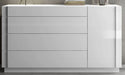 J&M Furniture - Amora Natural White Lacquer Dresser and Mirror - 17869-DM - GreatFurnitureDeal