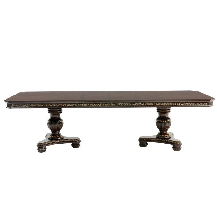 Homelegance - Russian Hill Warm Cherry Extendable Dining Table - 1808-112