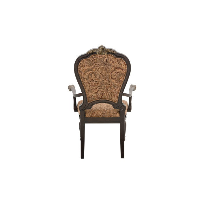 Homelegance - Russian Hill Warm Cherry Arm Chair (Set of 2) - 1808A - GreatFurnitureDeal
