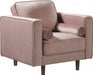 Meridian Furniture - Emily Velvet Chair in Pink - 625Pink-C - GreatFurnitureDeal