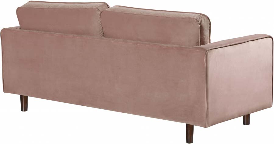 Meridian Furniture - Emily Velvet Loveseat in Pink - 625Pink-L