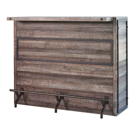 Coaster Furniture - 5-Shelf Bar Unit in Aged Oak - 182071 - GreatFurnitureDeal
