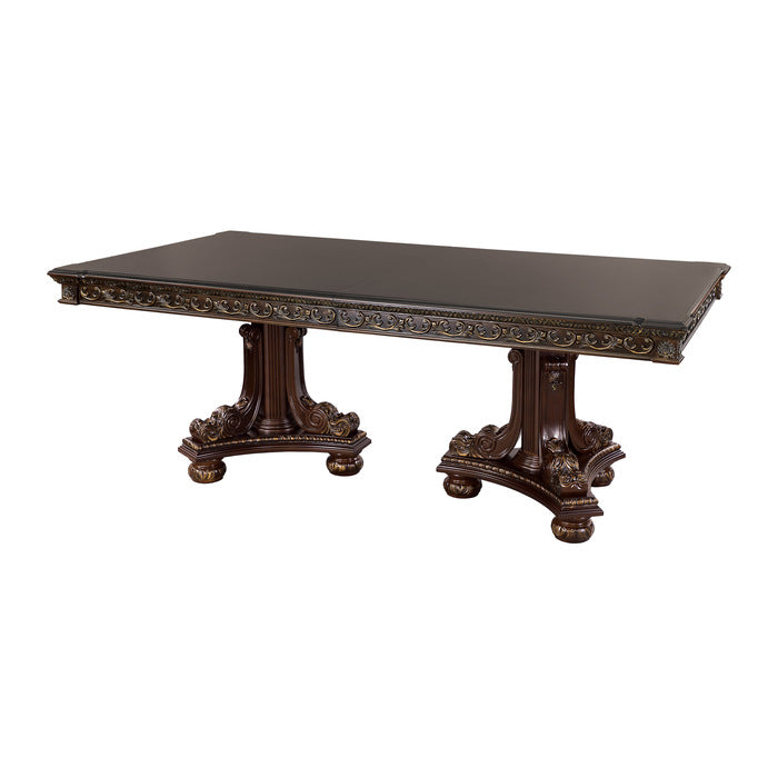 Homelegance - Catalonia Cherry Dining Table - 1824-112