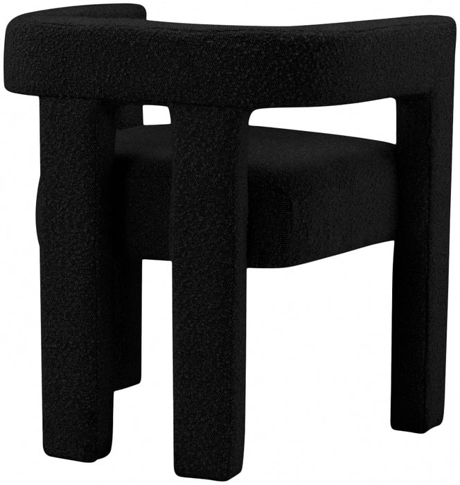 Meridian Furniture - Athena Accent | Dining Chair in Black (Set of 2) - 864Black-C - GreatFurnitureDeal