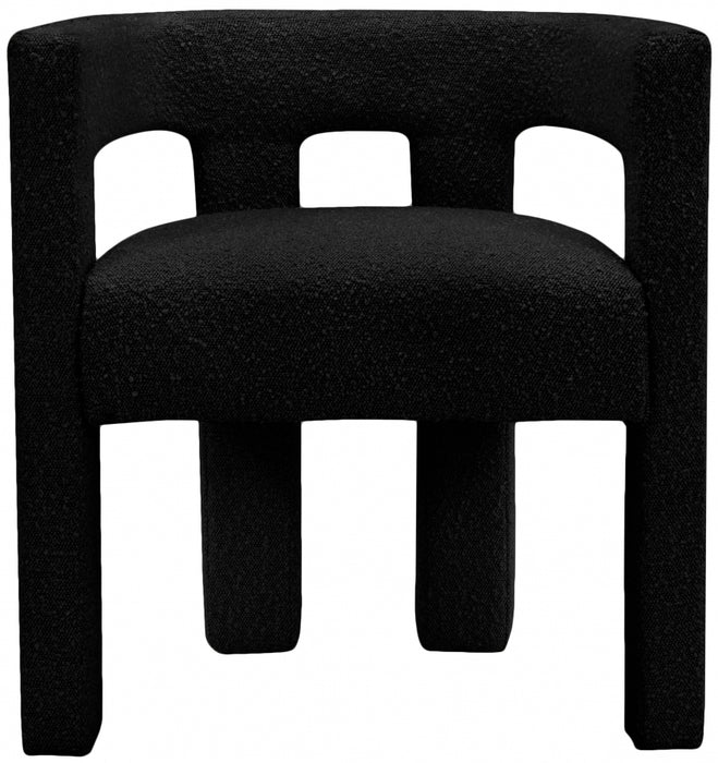 Meridian Furniture - Athena Accent | Dining Chair in Black (Set of 2) - 864Black-C