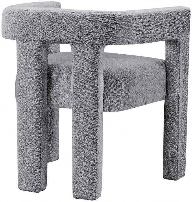 Meridian Furniture - Athena Accent | Dining Chair in Grey (Set of 2) - 864Grey-C