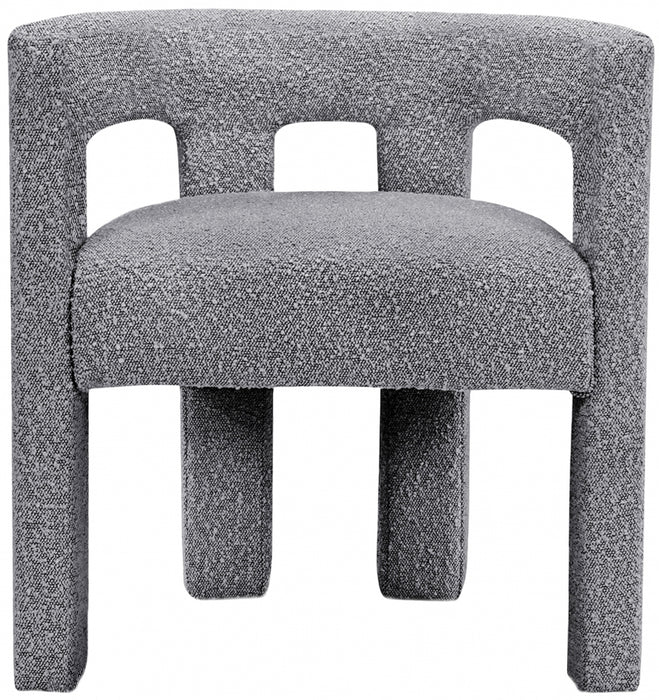 Meridian Furniture - Athena Accent | Dining Chair in Grey (Set of 2) - 864Grey-C