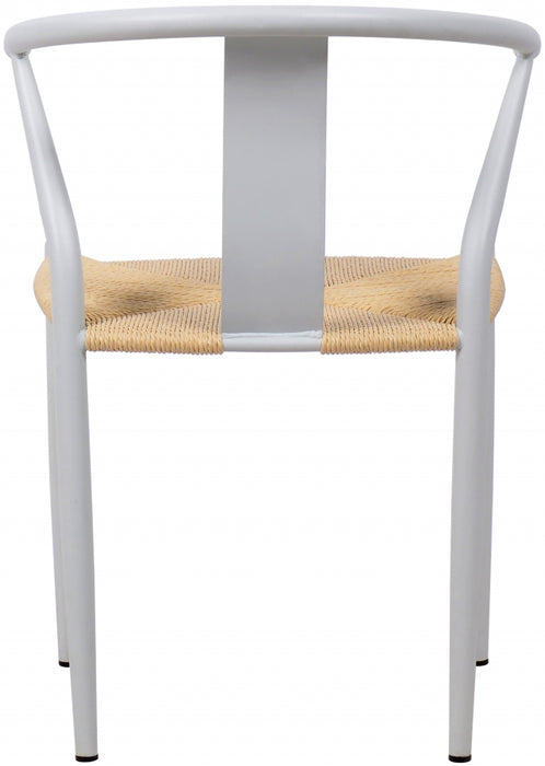 Meridian Furniture - Beck Dining Chair in White (Set of 2) - 893White-C - GreatFurnitureDeal