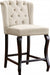 Meridian Furniture - Suri Counter Stool in Cream - 773Cream-C - GreatFurnitureDeal