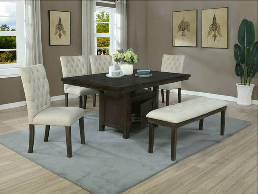 Mariano Furniture - 6 Piece Dining Table Set - BQ-D317-D6 - GreatFurnitureDeal