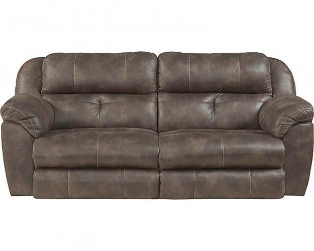Catnapper - Ferrington Power Headrest Power Lay Flat Reclining Sofa in Dusk - 61891-Dusk - GreatFurnitureDeal