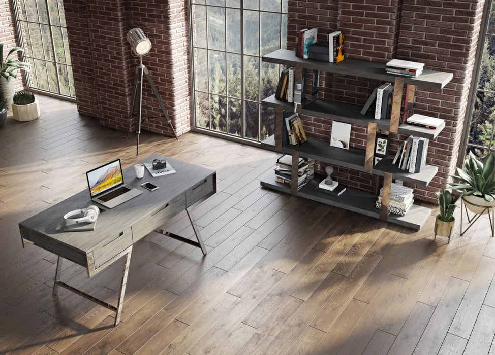 VIG Furniture - Modrest Dessart - Modern Elm Grey Office Desk - VGBBMQ1305-GRY-DESK - GreatFurnitureDeal