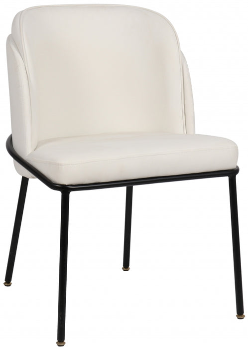 Meridian Furniture - Jagger Faux Leather Dining Chair in White (Set of 2) - 883White-C - GreatFurnitureDeal
