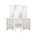 Homelegance - Allura Vanity Dresser with Mirror in White -1916W-15-14 - GreatFurnitureDeal