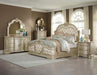 Homelegance - Antoinetta Champagne 4 Piece Queen Bedroom Set - 1919NC-1-4 - GreatFurnitureDeal